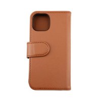 iPhone 13 Mini Kotelo Detachable Wallet Case Ruskea