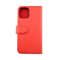 iPhone 13 Mini Kotelo Detachable Wallet Case Punainen