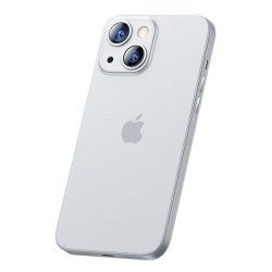 iPhone 13 Mini Kuori Slim Case Läpinäkyvä Valkoinen
