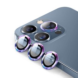 iPhone 13 Pro/iPhone 13 Pro Max Kameran linssinsuojus Karkaistua Lasia Monivärinen