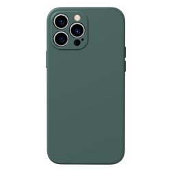 iPhone 13 Pro Max Kuori Silikoni MagSafe Midnight Green