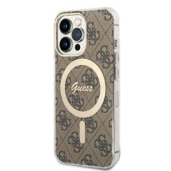 iPhone 13 Pro Kuori 4G Pattern MagSafe Ruskea