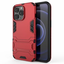 iPhone 13 Pro Kuori Armor Telinetoiminto Punainen