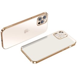 iPhone 13 Pro Kuori Pinnoitettu reuna Kulta