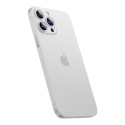 iPhone 13 Pro Kuori Slim Case Läpinäkyvä Valkoinen