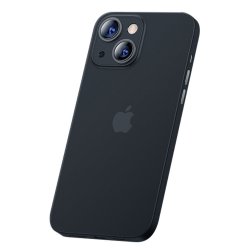 iPhone 13 Kuori Slim Case Läpinäkyvä Harmaa