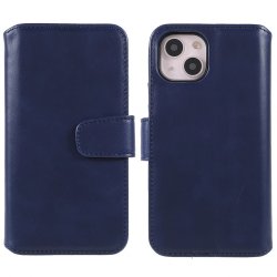 iPhone 14 Kotelo Essential Leather Heron Blue