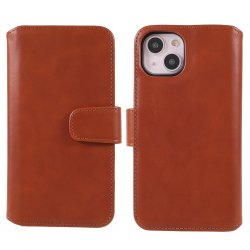 iPhone 14 Plus Kotelo Essential Leather Maple Brown