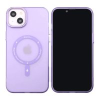 iPhone 14 Plus Kuori Kameran puskuri MagSafe Violetti