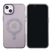 iPhone 14 Plus Kuori Kameran puskuri MagSafe Musta