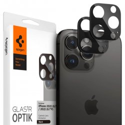 iPhone 14/15 Pro & Pro Max Kameran linssinsuojus Glas.tR Optik 2-pakkaus Musta
