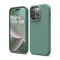 iPhone 14 Pro Max Kuori Silikoni Vihreä