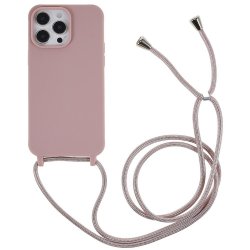 iPhone 14 Pro Max Kuori Hihnalla Tummanpinkki