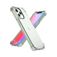 iPhone 14 Pro Max Kuori Iskunkestävä Läpinäkyvä