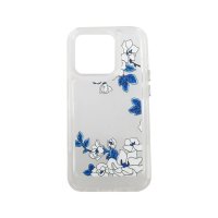 iPhone 14 Pro Kuori Aihe Violetti Puun Lehti
