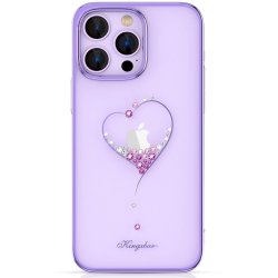 iPhone 14 Pro Kuori Sydänkuvio Violetti