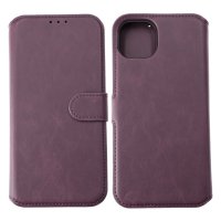 iPhone 15 Plus Kotelo Detachable Wallet Case Violetti