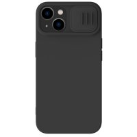 iPhone 15 Plus Kuori CamShield Silky Musta
