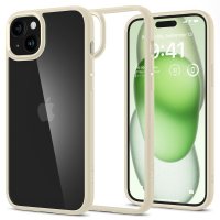 iPhone 15 Plus Kuori Ultra Hybrid Mute Beige