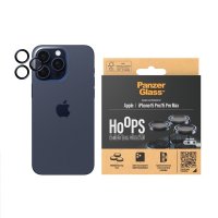 iPhone 15 Pro/iPhone 15 Pro Max Kameran linssinsuojus Hoops Blue Metal
