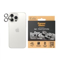iPhone 15 Pro/iPhone 15 Pro Max Kameran linssinsuojus Hoops White Titanium
