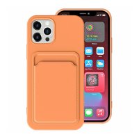 iPhone 15 Pro Max Kuori Korttipidike Oranssi