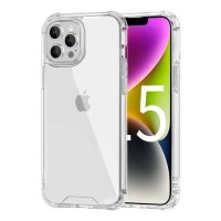 iPhone 15 Pro Max Kuori Iskunkestävä Läpinäkyvä