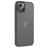 iPhone 15 Kuori Pinnoitettu reuna Musta