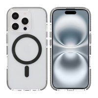 iPhone 16 Pro Max Kuori Iskunkestävä MagSafe Harmaa