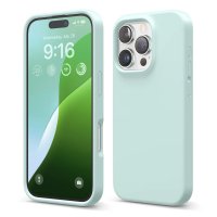 iPhone 16 Pro Max Kuori Silikoni Vihreä