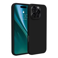 iPhone 16 Pro Max Kuori Silikoni Musta