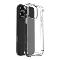 iPhone 16 Pro Max Kuori Iskunkestävä Läpinäkyvä