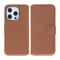 iPhone 16 Pro Kotelo Detachable Wallet Case Ruskea