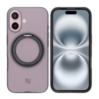 iPhone 16 Kuori Kiertää Telinetoiminto Musta