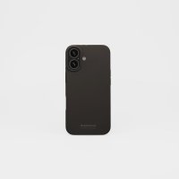 iPhone 16 Kuori Silikoni Musta