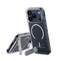 iPhone 17 Pro Kuori Kickstand MagSafe Läpinäkyvä