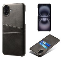 iPhone 17 Kuori ja Kaksi Korttitaskua Musta