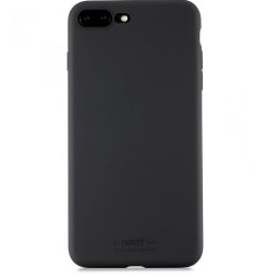 iPhone 7/8 Plus Kuori Silikonii Musta