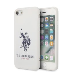 iPhone 7/8/SE 2020 Kuori Big Logo Valkoinen
