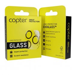 iPhone 7/8/SE Kameran linssinsuojus Exoglass Lens Protector