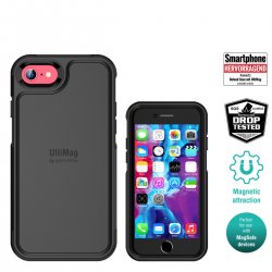 iPhone 7/8/SE Kuori Defend Case MagSafe Musta