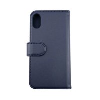 iPhone X/iPhone Xs Kotelo Detachable Wallet Case Sininen