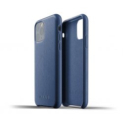 iPhone 11 Pro Kuori Full Leather Case Monaco Blue