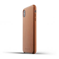 iPhone Xs Max Kuori Full Leather Case Tan