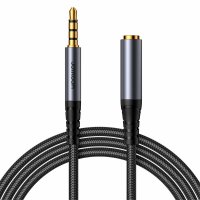 Kaapeli AUX Audio Extension Cable 3.5mm 1.2m