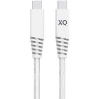 Kaapeli Punottu USB-C/USB-C 2m Valkoinen