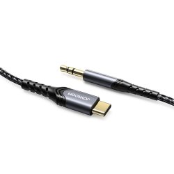 Kaapeli Hi-Fi Audio Cable Type-C to 3.5mm 1m