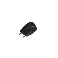 Laturi 20W GaN2 Ultra USB-C PD/USB-A Musta