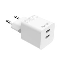 Laturi 2xUSB-C 20W Valkoinen