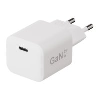 Laturi Kaapelin Kanssa 1.2m 25W USB-C GaN Valkoinen